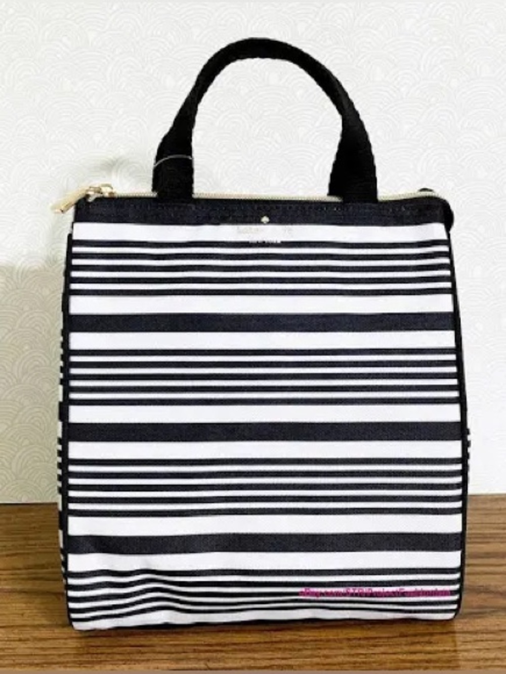 Kate Spade New York “Enchanted Stripe Lunch Bag” Insulated Lunch Bag - NWT - Picture 2 of 7